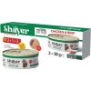 پک کنسرو گربه شایر ارگانیک طعم مرغ و گوشت قرمز 90 گرم 3 عددی